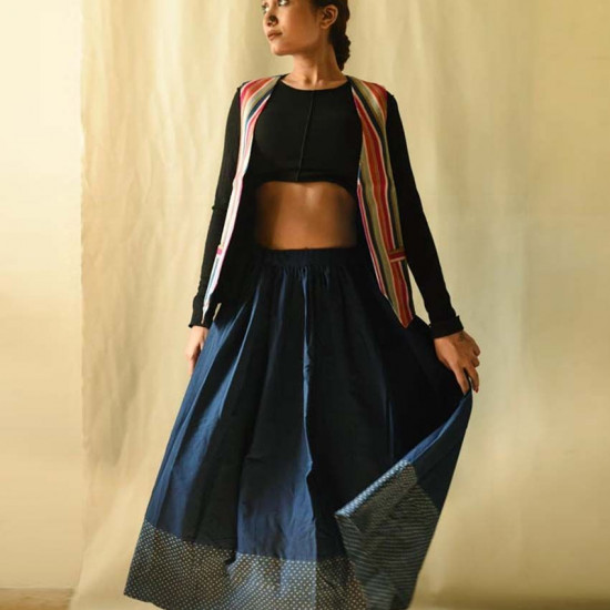 shop Long Skirt / Natural Dyed Ghagra - E