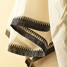Loom & Light - Handloom Cotton Skirt ~ White