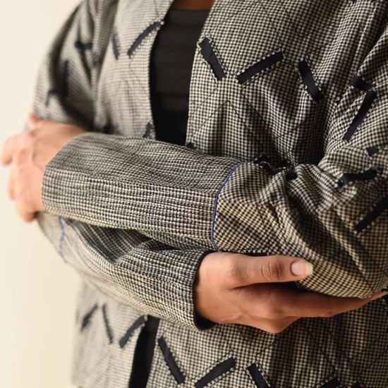 shop Handwoven Cotton Reversible Jacket