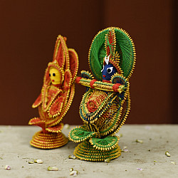 Dhaana Murti . Paddy Craft | Radhe Krishna ( Set of Two )