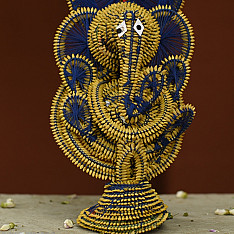 Dhaana Murti . Paddy Craft | Ganeshji  (Blue)