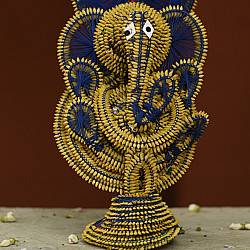 Dhaana Murti . Paddy Craft | Ganeshji  (Blue)