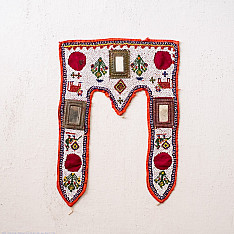Prachin . प्राचीन ❦ Handmade Antique Bead Work  ~ Wall Hanging Toran