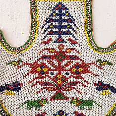 Prachin . प्राचीन ❦ Handmade Antique Bead Work  ~ Vinjano / Fan