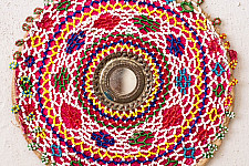 Prachin . प्राचीन ❦ Handmade Antique Bead Work  ~ Wall Decor