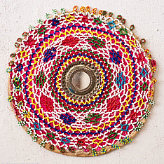 Prachin . प्राचीन ❦ Handmade Antique Bead Work  ~ Wall Decor