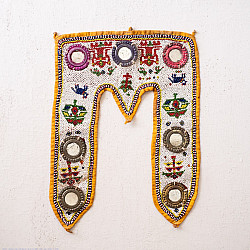 Prachin . प्राचीन ❦ Handmade Antique Bead Wall Hanging - Toran