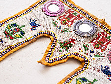 Prachin . प्राचीन ❦ Handmade Antique Bead Wall Hanging - Toran