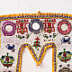 Handmade Antique Bead Wall Hanging - Toran