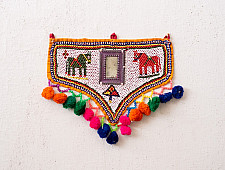 Prachin . प्राचीन ❦ Handmade Old & Antique Bead Work  ~ Horse Motif