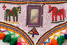 Prachin . प्राचीन ❦ Handmade Old & Antique Bead Work  ~ Horse Motif