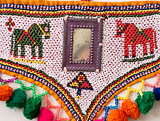 Prachin . प्राचीन ❦ Handmade Old & Antique Bead Work  ~ Horse Motif