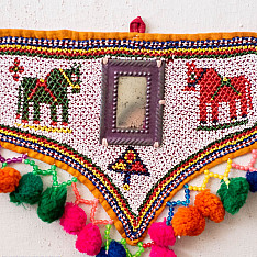 Prachin . प्राचीन ❦ Handmade Old & Antique Bead Work  ~ Horse Motif