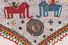 Prachin . प्राचीन ❦ Handmade Old & Antique Bead Work  ~ Mahavat Motif