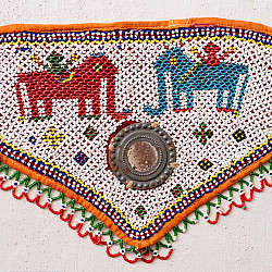 Prachin . प्राचीन ❦ Handmade Old & Antique Bead Work  ~ Mahavat Motif