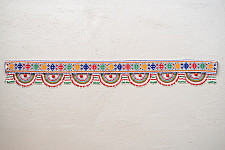 Shubh - Labh ⁂ Saurashtra Handcraft ~ Bead Toran ( 42")