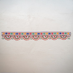 Shubh - Labh ⁂ Saurashtra Handcraft ~ Bead Toran ( 42")