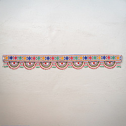 Shubh - Labh ⁂ Saurashtra Handcraft ~ Bead Toran ( 42")