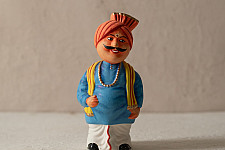 Madhuban . मधुबन ❁ Paper Mache - Nodding Head Toy