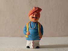 Madhuban . मधुबन ❁ Paper Mache - Nodding Head Toy