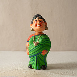 Madhuban . मधुबन ❁ Paper Mache Nodding Head Toy - Bamma 