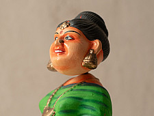 Madhuban . मधुबन ❁ Paper Mache Nodding Head Toy - Bamma 