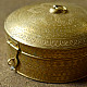 handmade brass Spice box / Masaladan / Roti Box