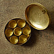 handmade brass Spice box / Masaladan / Roti Box