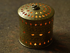 Ahar | Brass ~ Candle Stand / Tea Light Holder ( Big )