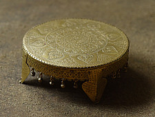 Ahar | Handcrafted Brass ~ Chowki / God Idon Singhasan / Polpat / Chakla 4