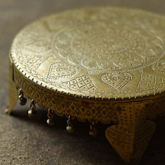 Ahar | Handcrafted Brass ~ Chowki / God Idon Singhasan / Polpat / Chakla 4