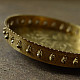 Handcrafted Brass ~ Pooja Thali With Three Diyas