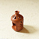 Shop Terracotta Handmade Clay Surahi Lampshade With Diya / tea light holder