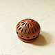 Shop Terracotta Handmade Round Lampshade With Tea Light Holder