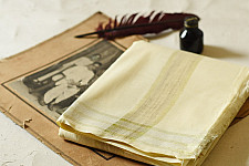 Damodar . दामोदर - Handloom Cotton Dhoti Khes set 