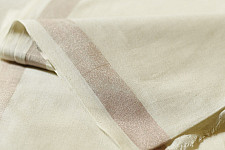 Damodar . दामोदर - Pure Handloom Dhoti Khes set - copper zari