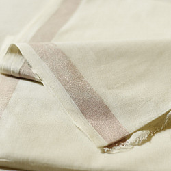 Damodar . दामोदर - Pure Handloom Dhoti Khes set - copper zari