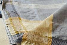 Damodar . दामोदर - Handloom Dhoti Khes - Blue