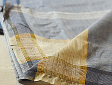 Damodar . दामोदर - Handloom Dhoti Khes - Blue