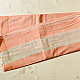 Handloom Dhoti Khes - Off White with Orange Border