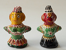 Jau Kandhei - Lacquer Doll (Set of Two) - A