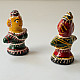 Shop Terracotta Handmade Lac-painted Terracotta Doll (Set of two) - C