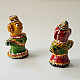 Shop Terracotta Handmade Lac-painted Terracotta Doll (Set of two) - D