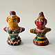 Shop Terracotta Handmade Lac-painted Terracotta Doll (Set of two)- F