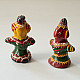 Shop Terracotta Handmade Lac-painted Terracotta Doll (Set of two)- F