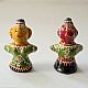 Shop Terracotta Handmade Lac-painted Terracotta Doll (Set of two) - J