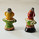 Shop Terracotta Handmade Lac-painted Terracotta Doll (Set of two) - J