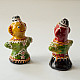 Shop Terracotta Handmade Lac-painted Terracotta Doll (Set of two) - J