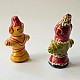 Shop Terracotta Handmade Lac-painted Terracotta Doll (Set of Two) - K