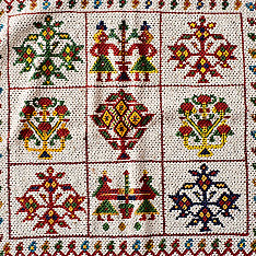 Prachin . प्राचीन  ❂ Old & Antique Wall Hanging - Chakda